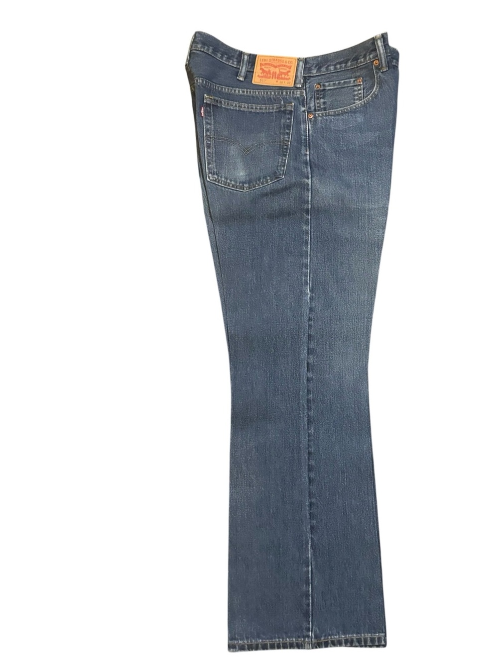 Levi’s 517 Men’s Boot Cut Denim Blue, Size 38X32 Starched 2010ish